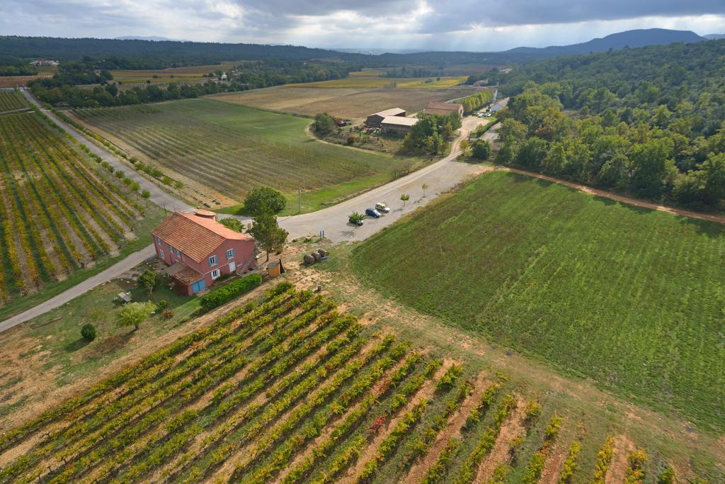 Bed and Breakfast Les Terres de Saint Hilaire à Ollières Chambre photo